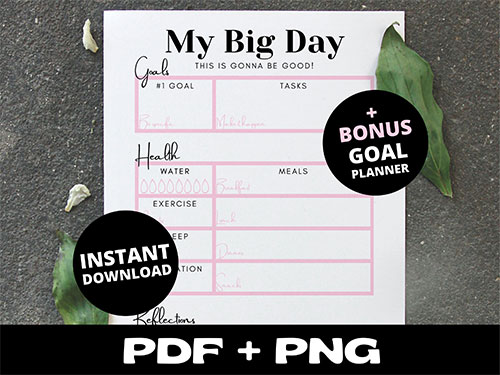 My Big Day Tracker